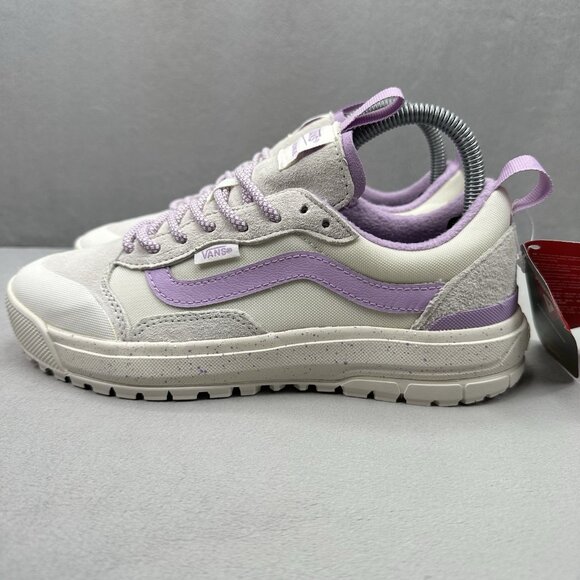 VANS UltraRange Exo MTE-1 Womens Size 7.5 Shoes Marshmallow Purple Suede Sneaker - Picture 3 of 8